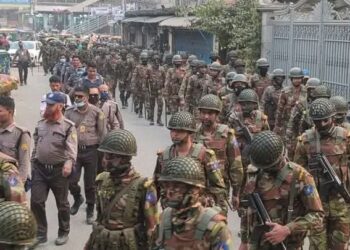 নির্বাচনে শান্ত পরিবেশ, সেনাবাহিনীকে কৃতজ্ঞতা নারায়ণগঞ্জবাসীর