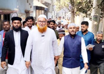 বন্দর ও কলাগাছিয়া ইউনিয়নে দেওয়াল ঘড়ি মার্কার প্রার্থী সিরাজুল মামুনের ব্যাপক গণসংযোগ