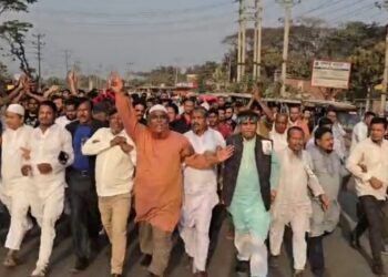 এড. আবুল কালামের পক্ষে কলাগাছিয়া  ইউনিয়নের ৬ নং ওয়ার্ড বিএনপির গণসংযোগ