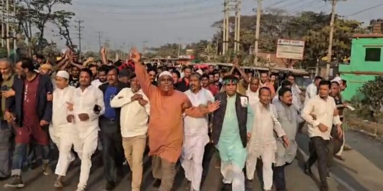 এড. আবুল কালামের পক্ষে কলাগাছিয়া  ইউনিয়নের ৬ নং ওয়ার্ড বিএনপির গণসংযোগ