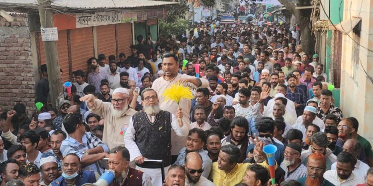 বন্দরের উন্নয়নের স্বার্থে ধানের শীষে ভোট দিন – এড. আবুল কালাম