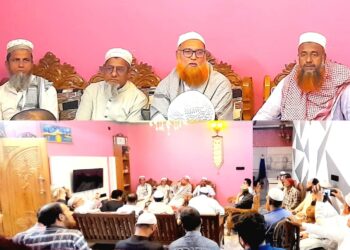 কলাগাছিয়া ইউনিয়ন মজলিস নেতৃবৃন্দের সাথে সিরাজুল মামুনের মতবিনিময়