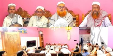 কলাগাছিয়া ইউনিয়ন মজলিস নেতৃবৃন্দের সাথে সিরাজুল মামুনের মতবিনিময়