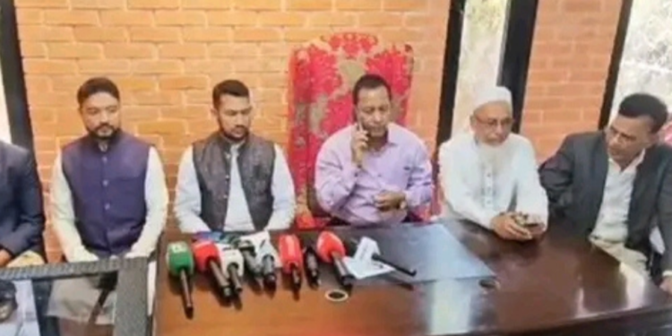 নারায়ণগঞ্জ-১ আসনে ধানের শীষকে সমর্থন দিয়ে  সরে দাঁড়ালেন গণঅধিকার পরিষদের প্রার্থী