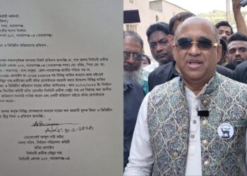 স্বতন্ত্র প্রার্থী শাহ আলমের অভিযোগে মনির কাসেমীর প্রতিবাদ 