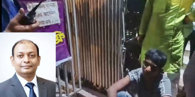 টানবাজারে ব্যবসায়ীর মাছ লুট, আসামি ধরে পুলিশে দিলেন জোসেফ