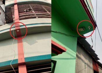 নারায়ণগঞ্জ-৪ এ ভোটকেন্দ্রের পাশে সিসিটিভি ভাঙচুর