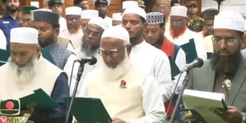 সকালে ‘না’ বলে দুপুরেই শপথে অংশগ্রহণ  করলেন জামায়াতের সংসদ সদস্যরা