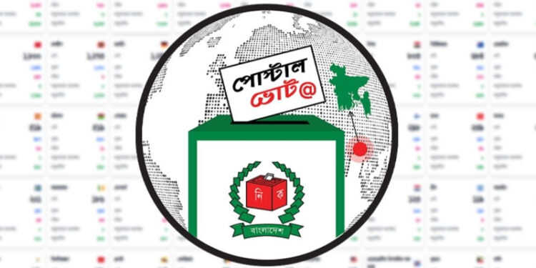 প্রবাসীদের ৪ লাখ ৮১ হাজার পোস্টাল ব্যালট দেশে পৌঁছেছে