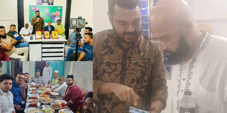 সাইবার ইউজার দলের দেশব্যাপী জেলা/ইউনিট কমিটির সমন্বয়ক এস. আলম ইসরাৎ সিলেটে সংবর্ধিত