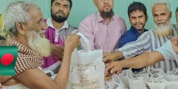 কাশিপুর ২নং ওয়ার্ডে ২০০ দরিদ্র পরিবারের মাঝে ঈদ সামগ্রী বিতরণ