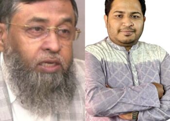 হাতেমকে ফ্যা’সি’স্টের দো’স’র বলায়  এমপি আল আমিনকে ঘেরাও