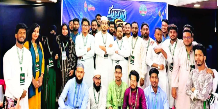 নারায়ণগঞ্জে জুলাই বিপ্লবের শহীদদের স্মরণে জাতীয় যুবশক্তির দোয়া ও ইফতার মাহফিল