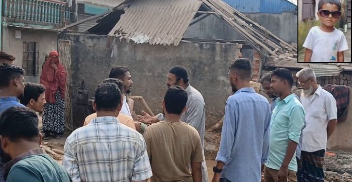 ফতুল্লায় পাইপ পড়ে শি’শুর মৃ’ত্যু, ৩ লাখ টাকায় মীমাংসার চেষ্টা তাঁতীদল নেতার